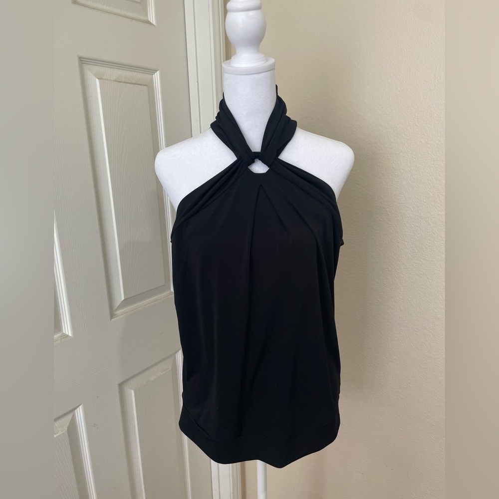 MICHAEL Michael Kors High Neck Halter Top